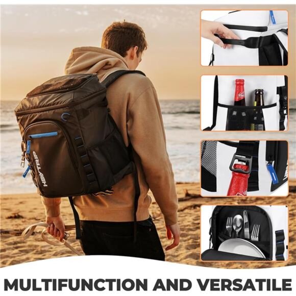 Backpack Cooler 36/54 Cans Insulated Waterproof Cooler Bag for 20 Hours - Picture 6 of 7